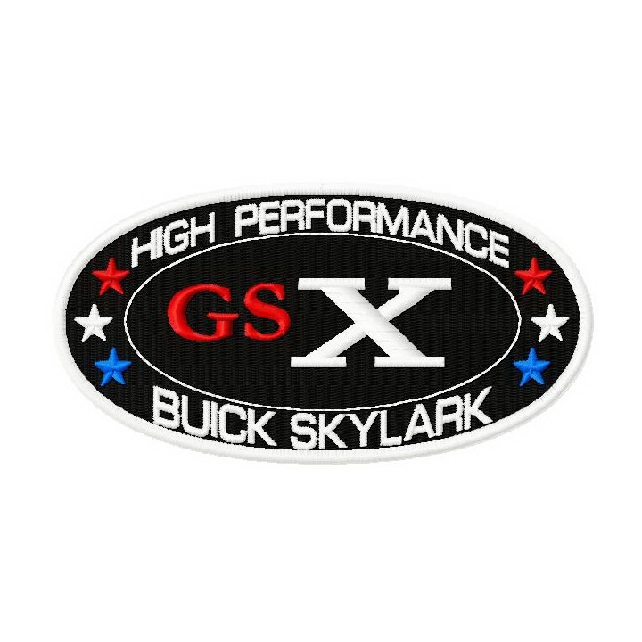 GS X embroidery design - Embroidery Design