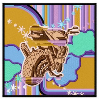 My sport bike embroidery design - Embroidery Design
