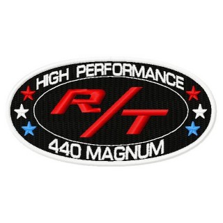 R/T 440 Magnum embroidery design - Embroidery Design