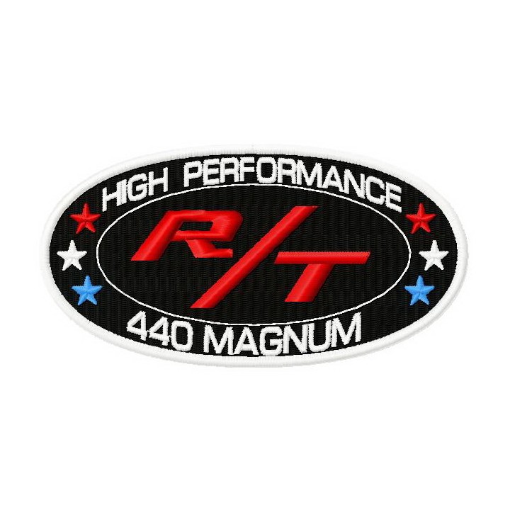 R/T 440 Magnum embroidery design - Embroidery Design